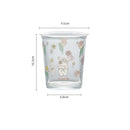 DecorBites™ Cute Four-color Bear Rabbit Glass Tea Coffee Cup
