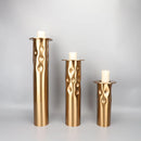 DecorBites™ Golden Metal Candlestick Holder Candelabrum for Room Decor