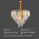DecorBites™ Glass Chandelier Light for Living Room, Bedroom, Dining: Luxury Art Designer Lighting
