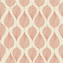 Fashionable Leaves Pattern Wallpaper Vogue