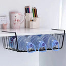 DecorBites™ Kitchen Organizer Shelf Desk Storage Rack Mesh Basket Wardrobe Holders