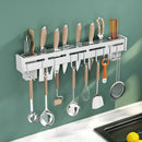 DecorBites™ Kitchen Organizer: Wall-mounted Multifunction Knife and Chopsticks Storage Rack