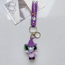 NEW Christmas Eve Horror Night Doll Keychain PVC Keychain Halloween Cute 3D Model Personalized Skeleton Jack Schoolbag Gifts