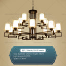 DecorBites™ Chinese Style Luxury Living Room Chandelier for Elegant Homes