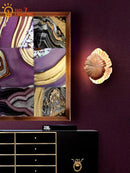 DecorBites™ Designer Copper Wall Lamp LED G9 Gold/Chrome Art Decor Living Room Bedroom