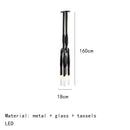 DecorBites™ Cloth Pendant Light with Acrylic Shade and G9 Bulb for Dining Room and Kitchen