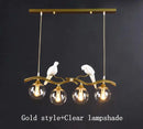DecorBites™ Glass Pendant Lights for Living Room, Restaurant & Counter, LED Interior Decor Lamps