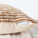 DecorBites™ Cotton Woven Texture Cushion Cover for Home Sofa Bed Living Room