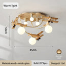 DecorBites™ Airplane Chandelier Light for Nursery Room Kid's Bedroom Ceiling LED E27
