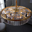 DecorBites™ Dual Purpose Crystal Chandelier Ceiling Lamp for Bedroom Living Room
