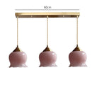 DecorBites™ Glass Copper Led Pendant Light: Nordic Modern Loft Decor for Bedroom, Kitchen, Bar