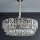 DecorBites™ Crystal Chandelier: Postmodern High-End Light Luxury for Living & Dining Rooms