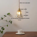 DecorBites™ Green Glass LED Pendant Lights Modern Hanging Lamp Home Decor