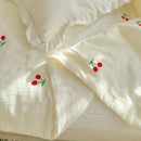 DecorBites™ Double Layer Yarn Summer Quilt: Super Soft Skin-friendly Comforter Blanket