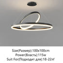 DecorBites™ Irregular Ceiling Chandelier for Living Room Bedroom Study Room