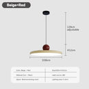 DecorBites™ Cream Iron Art Chandelier LED Pendant Light for Bedroom Living Room