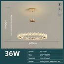 DecorBites™ Crystal LED Chandelier for Home Decor & Luxury Lighting