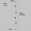 DecorBites™ LED Belt Chandelier Pendant Light for Dimmable Indoor Lighting in Living Room