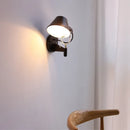 DecorBites™ Industrial Black Silver Swing Arm Wall Lamp - Rotatable Miniature Table Lamp E27