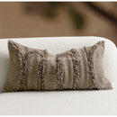 DecorBites™ Luxe Black Fluffy Throw Pillow Cover - Modern Simplicity & Art Deco Design