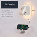 DecorBites™ LED Wall Lamp USB Charging Bedroom Hotel Bedside Reading Sconce Switch