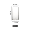 DecorBites™ Clear Glass Highball Cup Set - Premium Drinkware for Cocktails and Beverages.