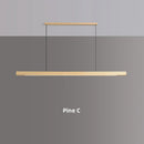 DecorBites™ Linear LED Pendant Lights: Modern Kitchen Island Dining Room Lighting