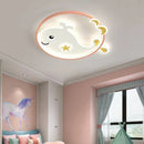 DecorBites™ Kids Crescent Moon Rabbit Ceiling Chandelier LED Bedroom Light