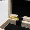 DecorBites™ Leather Jewelry Box: Minimalist Decorative Storage for Dresser and Table