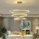 DecorBites™ Crystal Chandeliers: Modern Luxury LED Lighting Fixture for Living, Dining, and Bedroom