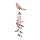 Butterfly Bird Wind Chimes Outdoor Hanging Creative Shape Metal Windchime Crisp Sound Tube Wind Chime Pendant Garden Ornament