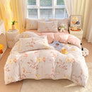 DecorBites™ Cotton Single Duvet Cover - Skin Friendly Quilt Cover for Single King Bed