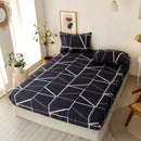 DecorBites™ Geometric Figure Sheet Set with 2 Pillowcases for Bedroom All Seasons