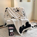 DecorBites™ Double-Layer Jacquard Lamb Wool Blanket - Cozy Sofa Throw for Winter Home Comfort