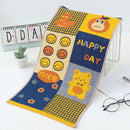 DecorBites™ Kawaii Cartoon Cats Gauze Cotton Hand Towel - Set of 3