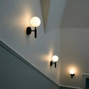 DecorBites™ Glass Ball Mirror Wall Lights for Bedroom Living Room Decor