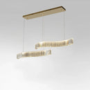 DecorBites™ Crystal LED Chandelier for Modern Luxury Living and Dining Rooms
