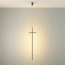 DecorBites™ LED Line Chandelier: Nordic Creative Lighting for Living Room & Bedroom