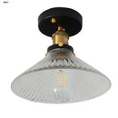 DecorBites™ Clear Glass LED Ceiling Lamp Copper Socket Modern Nordic Style Lighting