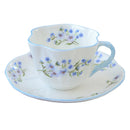 DecorBites™ Bone China Coffee Cup and Saucer Set for Home and Office