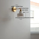 DecorBites™ Clear Glass LED Wall Lights Pull Chain Switch Modern Bedside Lamp
