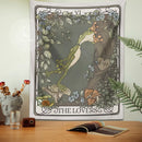 DecorBites™ Frog Lover Tarot Tapestry: Cute Boho Room Decor & Bedroom Wall Hanging