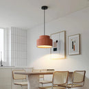 DecorBites™ Cream Resin LED Pendant Light for Home Decor