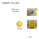DecorBites™ Clear Glass Pendant Light Dimmable LED Luxury Hanging Lamp