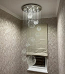 DecorBites™ Crystal Ball Chandelier - Large Lustre De Cristal Design - D80xH300cm