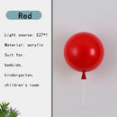 DecorBites™ LED Balloon Ceiling Lamp: New Nordic Style for Children's Room, E27 Indoor Lighting Fixtures