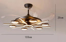 DecorBites™ Kids Bedroom LED Ceiling Fan with Bladeless Design and Remote Control