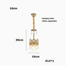 DecorBites™ Crystal LED Pendant Light for Living Room