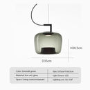 DecorBites™ Brokis Double Glass Pendant Lamp for Home Decor & Hospitality Spaces