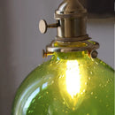 DecorBites™ Bubble Glass Ball LED Pendant Lamp with Copper Knob Switch - Nordic Modern Home Decor